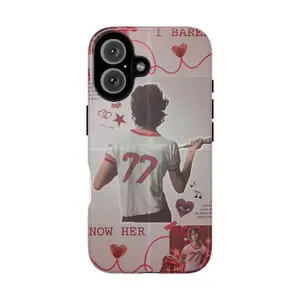 Indie Rock Famous Inspired Music Artist Fan Merch SomBr Graphic Art Tough Phone Case. Chic Musical Band Aesthetic Rugged Shockproof Protective Cover For iPhone 17 Pro Max 16 Air 15 14 13 12 11.