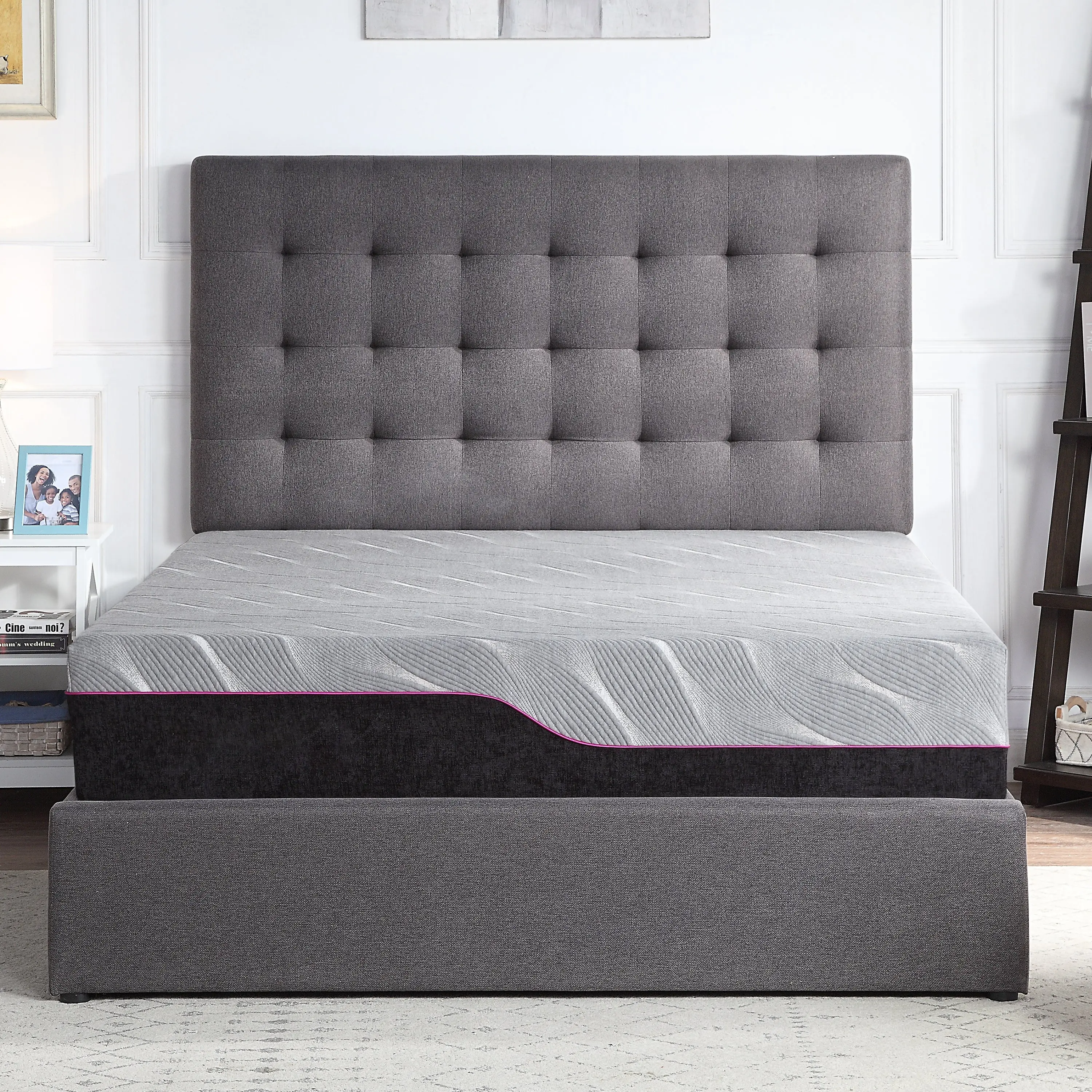 Bridgevine Home 11 inch Twin Size 3-Layer Talalay Latex Foam Kids Mattress