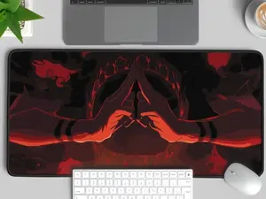 Sukuna Jujutsu Kaisen Desk Mat, Anime Gamer Workspace Decor