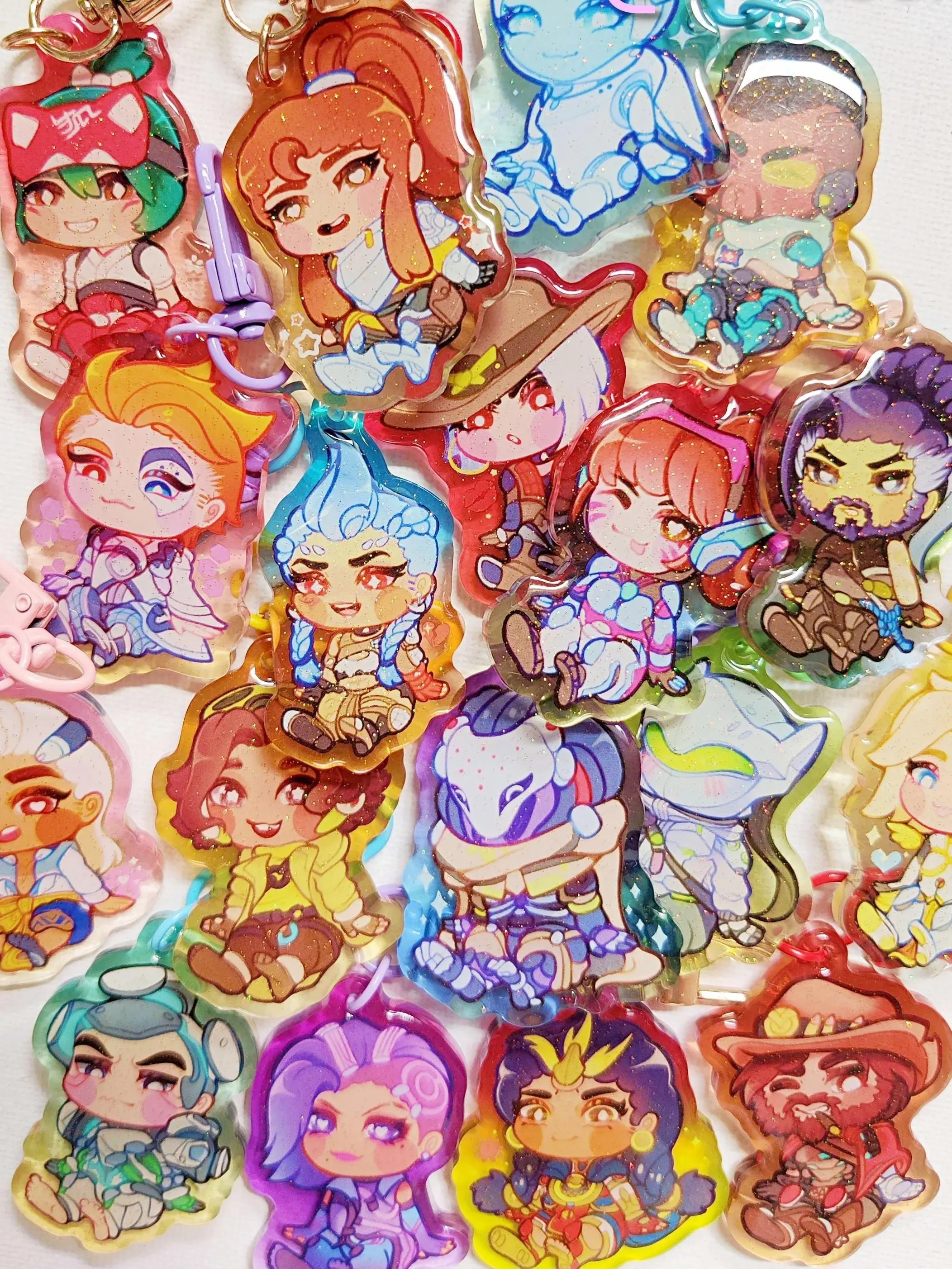 Overwatch Charms - Overwatch Keychain