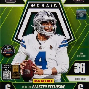 2025 Panini Mosaic blaster box Football 6 pack!