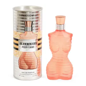 LUXEROM Co. Alternate Pour Femme Eau de Parfum 100ml - Floral Sweet Citrus Vanilla Notes Long Lasting Fragrance for Women Cinnamon Scent