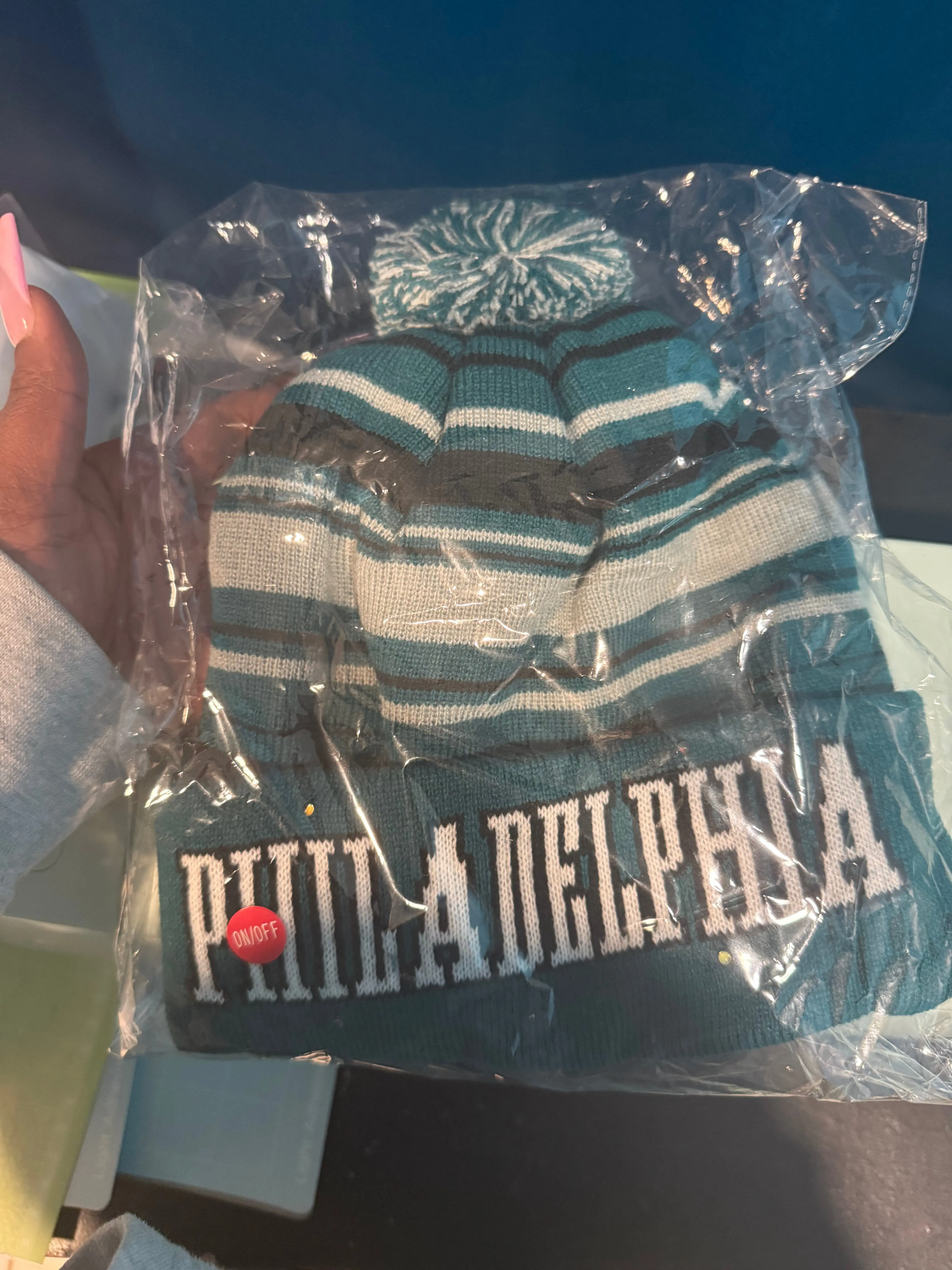 Philadelphia City Pride Beanie Hat – Cozy Knit Winter Cap for Philly Fans