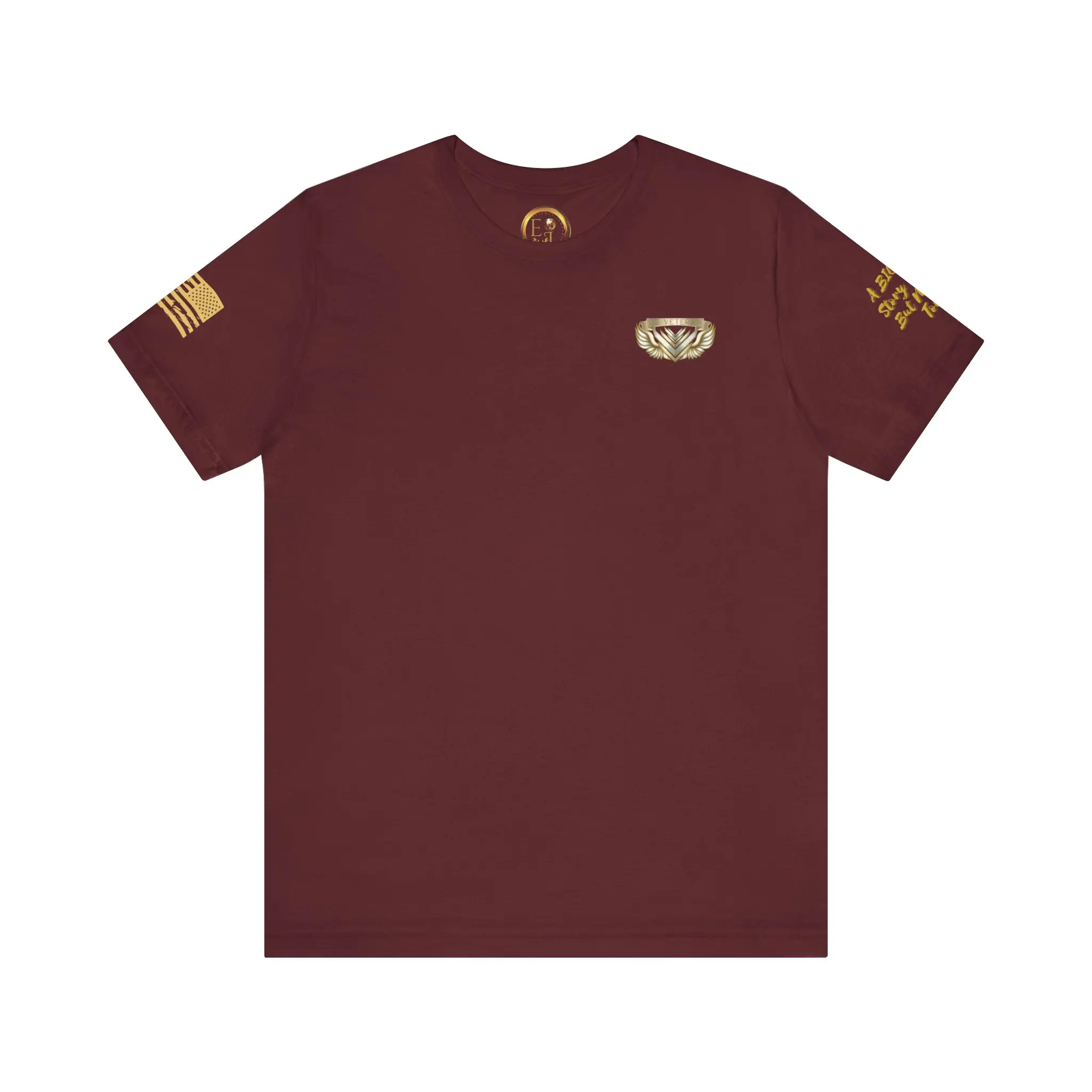 Essence Maroon Veteran Tee – Essence Black Collection