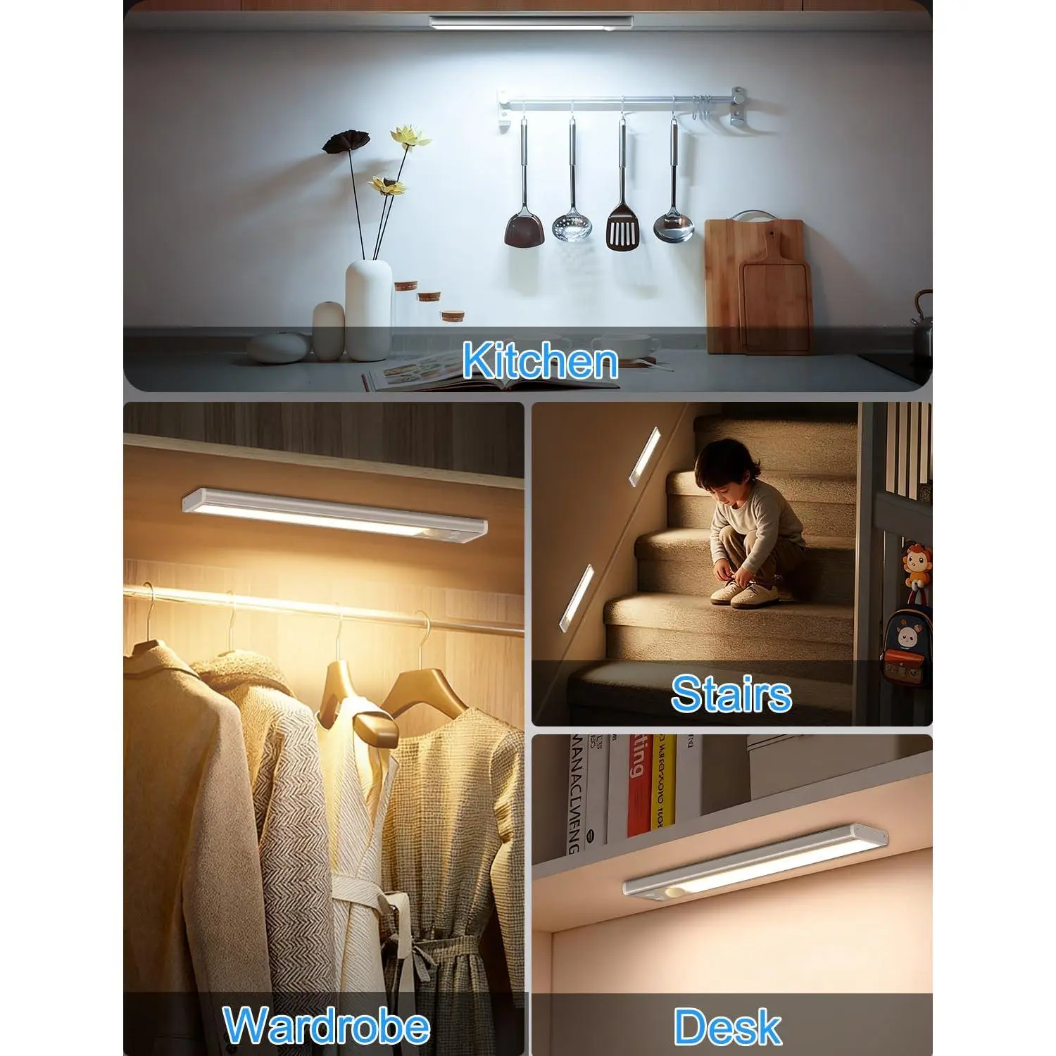 MATULSA Rechargeable Motion Sensor LED Under Cabinet Lights - 6/3-Piece Set with Charging Station, Dimmable 3-Color Temp, Magnetic Wireless, Shelf & Kitchen Lights (Mother’s Gift Option), Led Lights, Shelf Lights MATULSA Rechargeable Motion Sensor LED Under Cabinet Lights - 6/3-Piece Set with Charging Station, Dimmable 3-Color Temp, Magnetic Wireless, Shelf & Kitchen Lights (Mother’s Gift Option), Led Lights, Shelf Lights