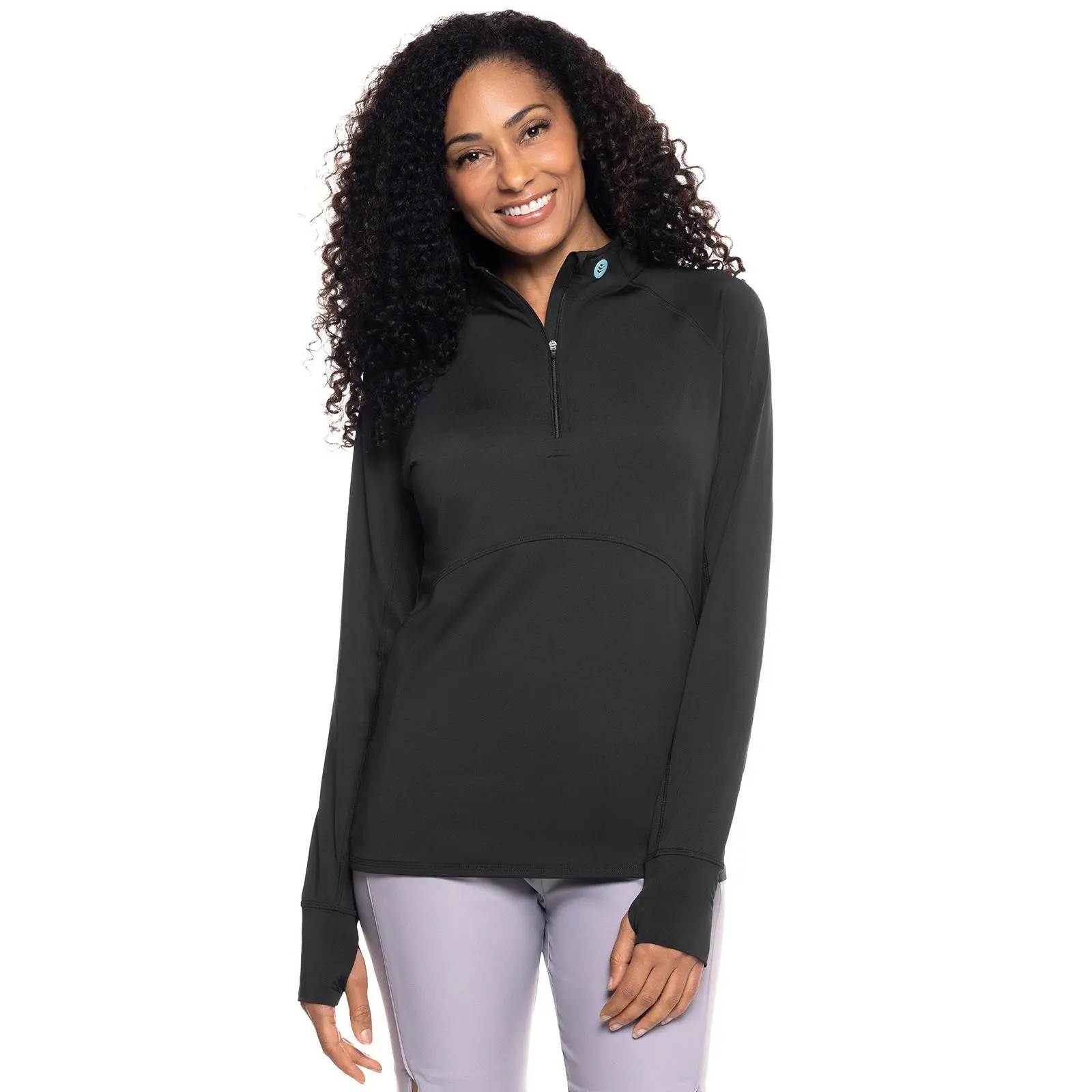 Match Play | Women's Golf Pullover | Black