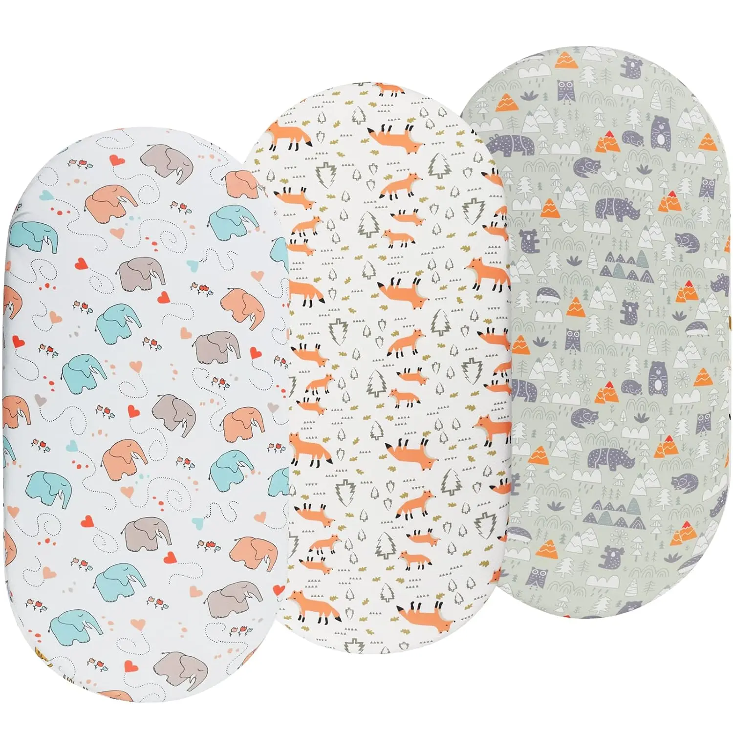 Elephant Fox and Rhinoceros