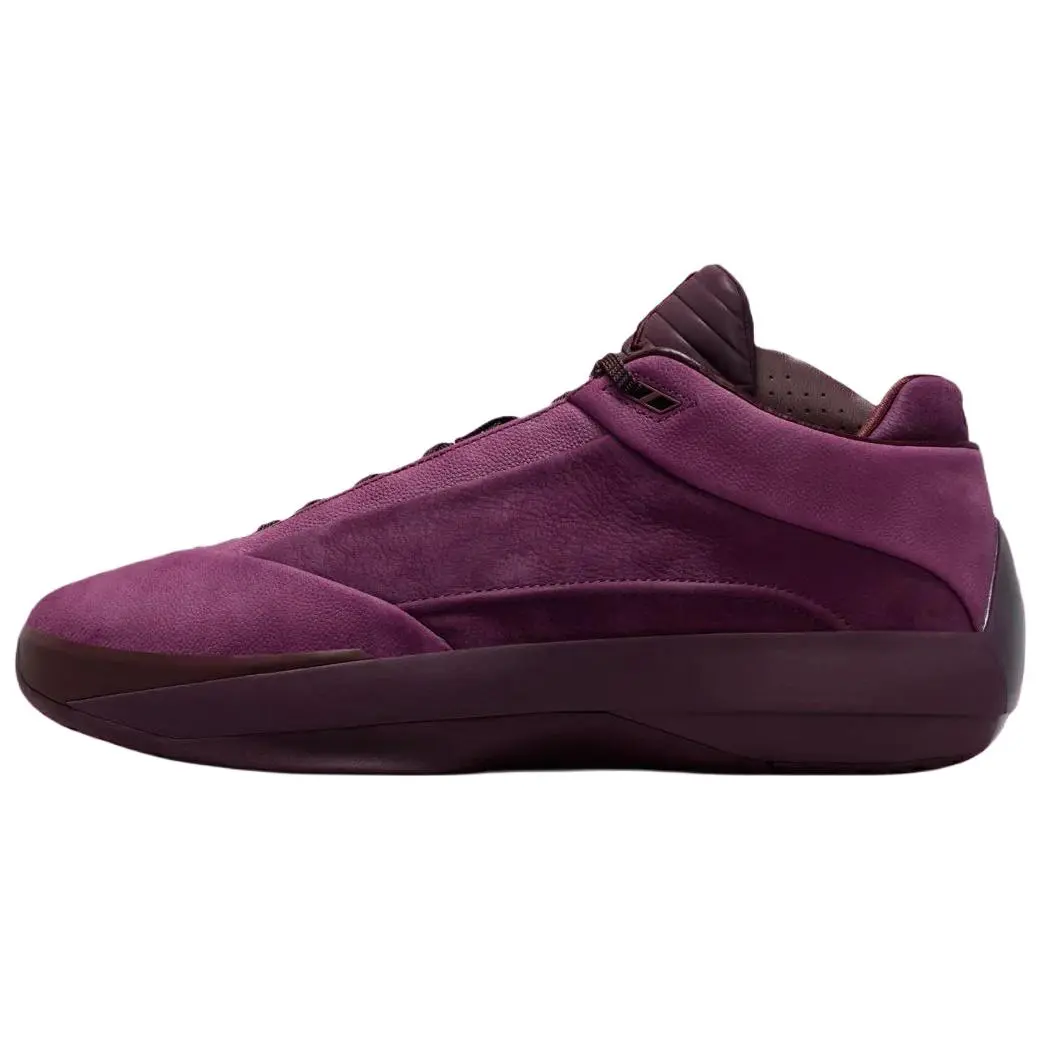 NIKE Air Jordan 40 'Bordeaux' Men's Basketball Shoes, Premium Leather & Breathable Mesh with Retro Look, Comfortable for Casual Wear & Game Day, Rubber, Lightweight, True Size