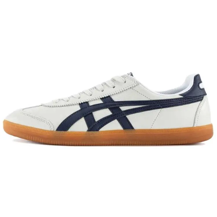 Onitsuka Tiger Tokuten White Navy Gum Durable Non-slip Low Top Skate Shoes Unisex 1183B938-020