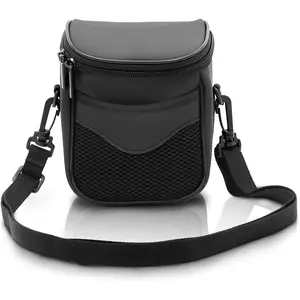L-PHP013  High Zoom Digital Camera Case Bag Compatible for Nikon Coolpix L340 B500 L330 L830 L840 L32 V3 V2 J5,Canon Powershot SX530 SX540 SX510 HS,Fuji S8650 S8600,Panasonic Lumix LZ40 LZ30 - Black