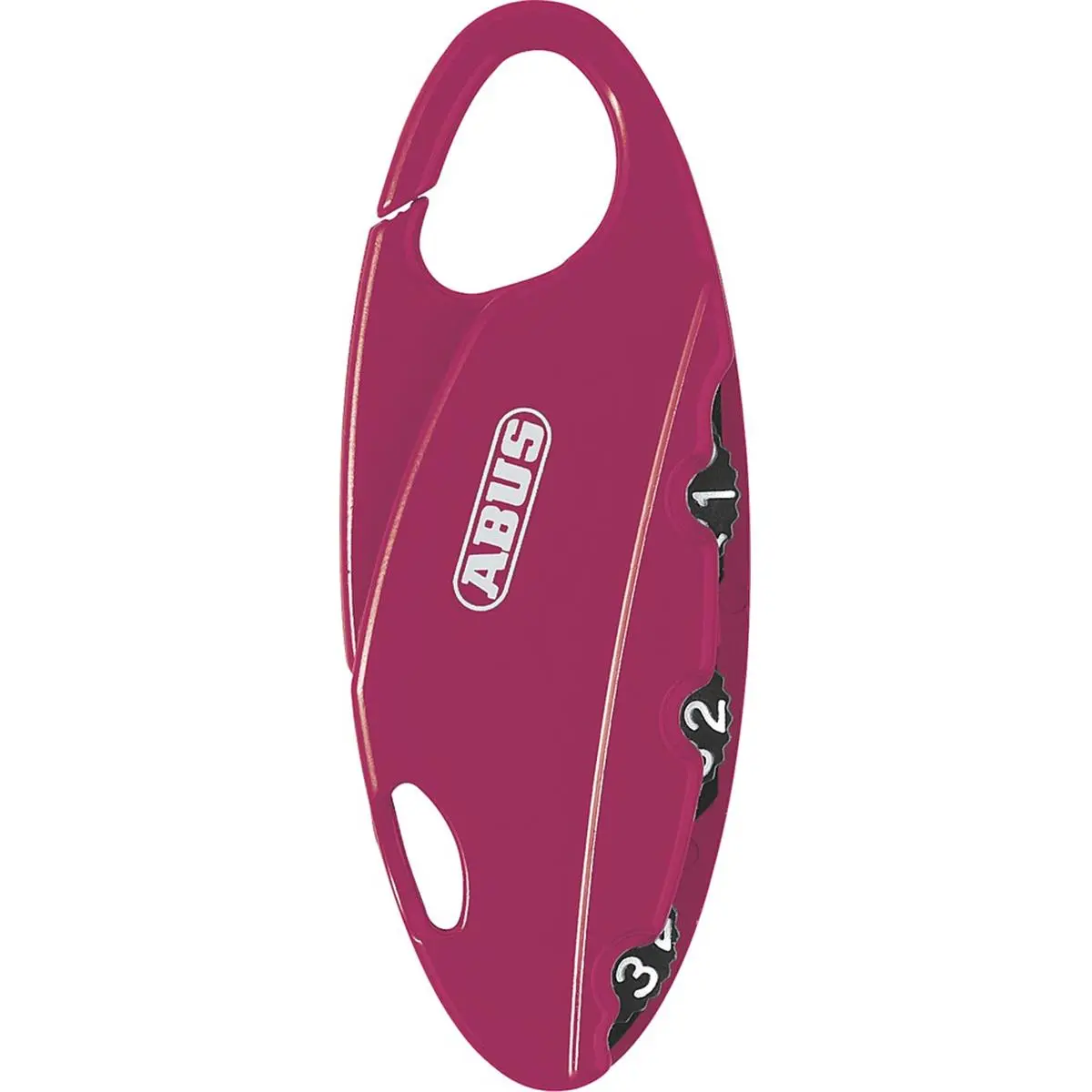 212 MAIN ABUS 151x20 C BakPac Pink Anti Theft Lockable Reset Padlock, Compact Luggage & Motorcycle Security Lock with Reset Code, Shackle Push Function