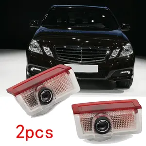 🚗✨ 2Pcs LED Door Welcome Lights - High-Quality Laser Projection for Mercedes C/E/A/B Class/GLC/GLE/GLS/ML ✅ Durable PC ✅ Energy-Efficient G-Rated | Luxury Car Upgrade – LED Step Lights Bright & Stylish Entrance!