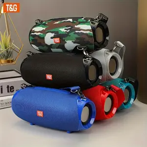 Portable Wireless Stereo Speaker, Dual Speakers, TWS Stereo Hands-Free Call/FM/TF Card/U Disk, Connect to Phone/Tablet/TV, Music Speaker with Card Slot and U Disk Support