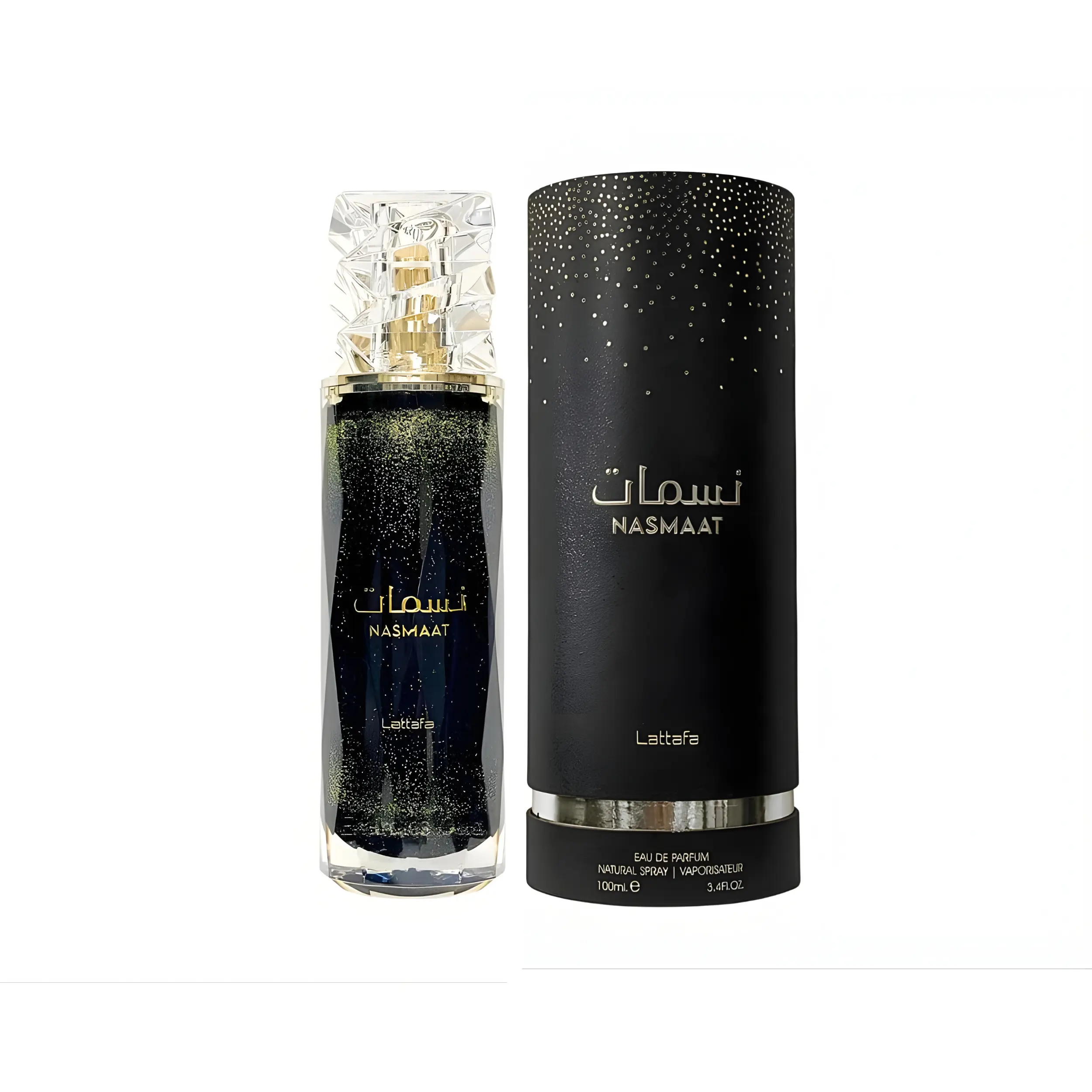 Lattafa Nasamaat Eau De Parfum Spray, Aromatic Floral Unisex Fragrance with Pineapple, Magnolia & Caramel Notes, 100ml (3.4 fl oz), Aromatic Floral Fragrance, Edp Fragranced Perfume