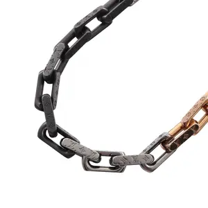 Pre-owned Louis Vuitton Stainless Small Leather Goods Monogram Steel Necklace