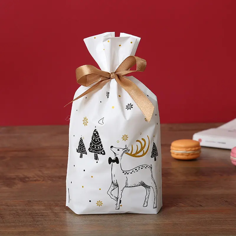 (50/pack); white elk; plastic