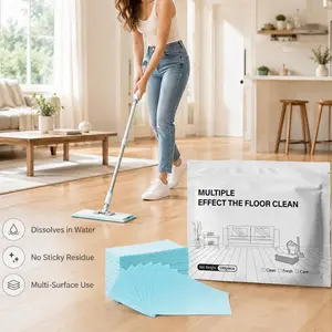 100/200 Piece Floor Cleaning Tablets Multi-SurfaceCleaner for Hardwood Laminate Tile & RV WallsAntibacterial Deodorization Maintenance