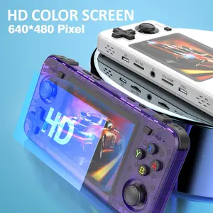 R36H Handheld Game Console Built-in 16000 Retro Games Support 3.5 IPS Screen 3000mAh Open Linux System Portable Video Game Player