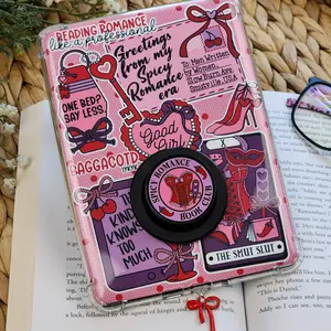 3-Piece Kindle Accessory Set for Clear Case - Spicy Romance Collage