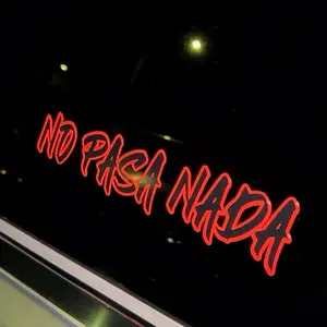 No Pasa Nada Car Decal - Sticker for Car exterior Truck Accessories