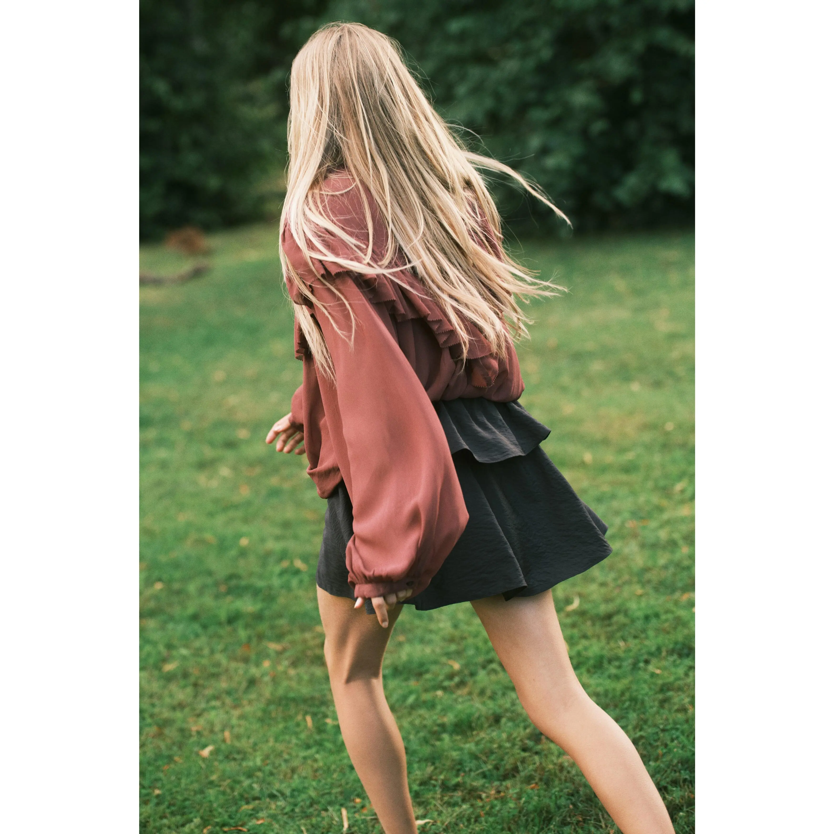 H&M Flared mini skirt