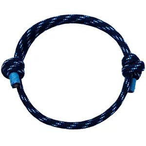 OIDEA Adjustable Paracord Woven Bracelet for Women and Men, Lightweight Nautical Braided Nylon Rope Wristband