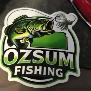 3" Ozsum Fishing Vinyl Sticker