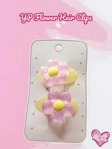 YP Flower Hair Clips