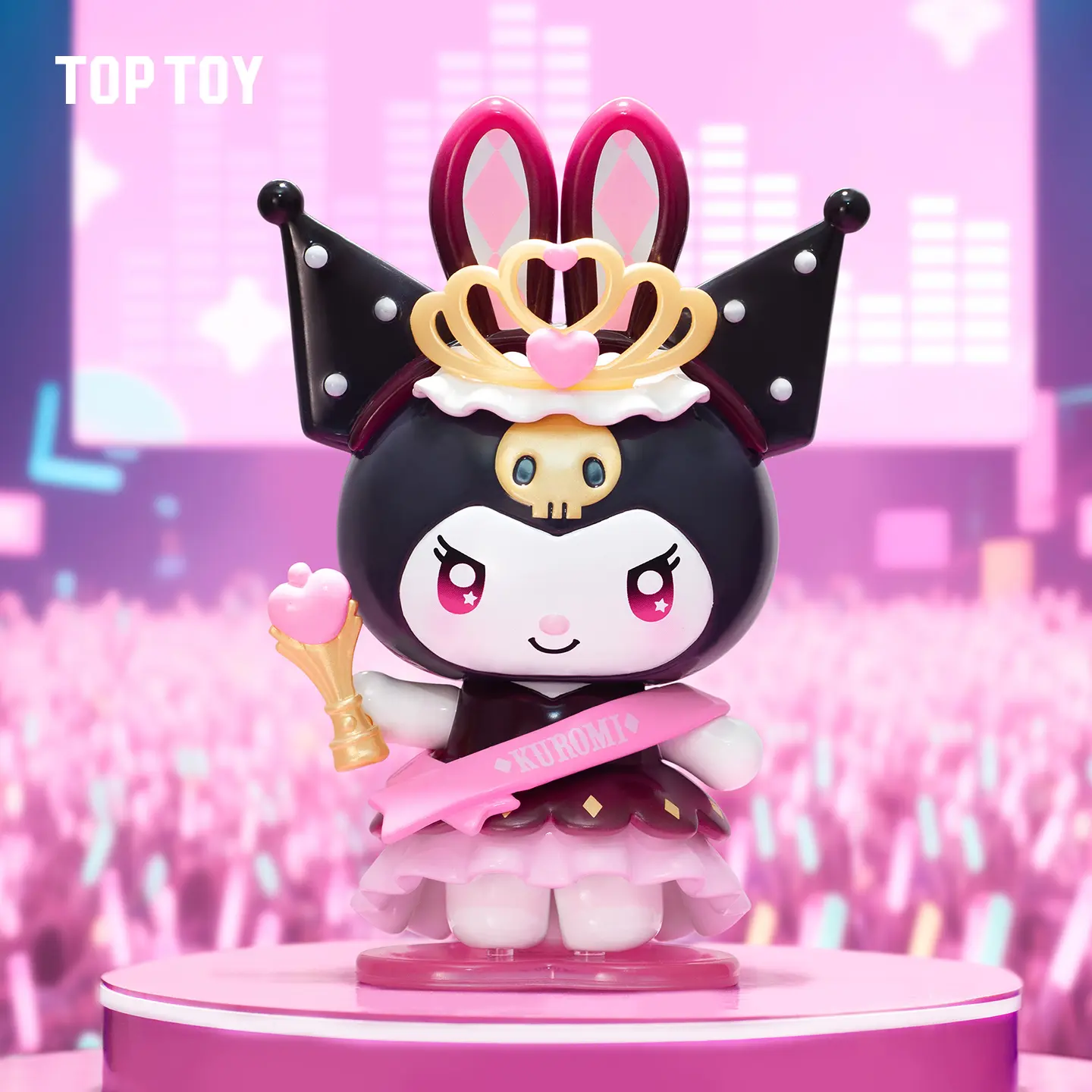 TOP TOY Kuromi Sparkling Idol 未開封 TOPTOY Kuromi Sparkling Idol Figures Blind Box – Glittery Idol