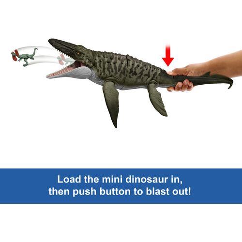 Mattel - Jurassic World: Rebirth Bite'N Blast Mosasaurus  [Collectible Figurine/Statue/Bust] Ships IN OWN Container , figurine/statue