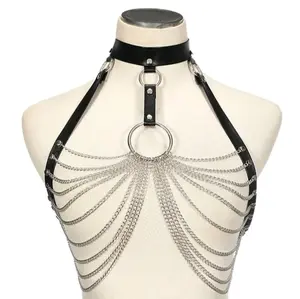 Gothic Body Harness Jewelry