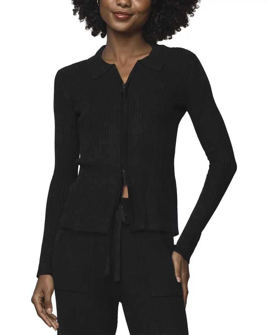 Splendid Georgie Two Zip Cashmere-Blend Sweater