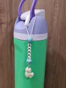 Personalized Llama Owala Bottle Charm - Custom Name Tag Accessory for Owala and Stanley Water Bottles