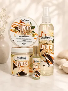The Complete Glaze Layering Collection - Includes a Glaze Balm by JerrBear's, Perfume Oil, Mist, Cream - Daily Use, Holiday Gifting