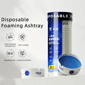 🔥【Self-Extinguishing Sand】Disposable Ashtray – Extra Thick & Hard, No Smoke Smell, No Flying Ash! Perfect for Home, Business, Car & Travel Use! 🚗✨ #PortableAshtray #CarAshtray #SmokeFree #TravelEssentials #OutdoorGear #Gadgets #HomeDecor #MustHave #Tren