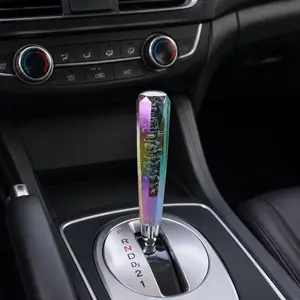 Iridescent Crystal Gear Shift Knob Universal Fit M8 M10 M12 – Rainbow Diamond Shifter Handle forCar Interior Mod, JDM Style Racing Upgrade Accessories, Luxury Transparent Faceted Shift Stick for Manual & Automatic Cars #CarAccessories #JDMStyle #ShiftKnob