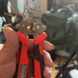 OPELI 16-in-1 Rechargeable Wire Stripping Pliers 2026 New - Tools and Gadgets with Voltage Tester, Alarm, 12-250V Detection, Abs Handles Secure in Hand, Heavy-Duty Electrical Wire Cutter for Pros, Home Use