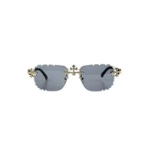 Neka Black/Gold Sunglasses