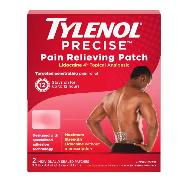 Tylenol Precise Pain Relieving Patches (Rectangle) 2 ct.