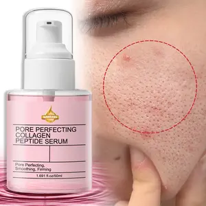 50ML Collagen Essence Water Serums with Adenosine & Retinol, Pore Refining, Smooths Skin, Hydrates, Hydrating, Moisturizing, Lightweight Absorption, Suitable for All Skin Types Daily