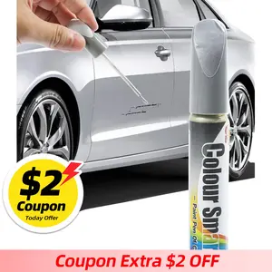 2025 New Car Scratch Remover,Car Paint Scratch Repair,Car Scratch Remover Pen,Car Accessories Car Pro Mending Car Remover Scratch Repair Paint Pen,Touch Up Paint for Cars Paint Scratch Repair (Silver) Automotive