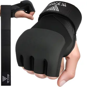 WYOX Boxing Hand Wrap Inner Gloves with Gel Padding | Quick Slip-On Protection for Knuckles & Wrists | Breathable, Sweat-Absorbing Training Wraps for Boxing, MMA & Gym Workouts