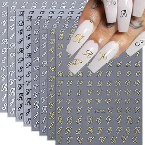 Letter Nail Stickers.