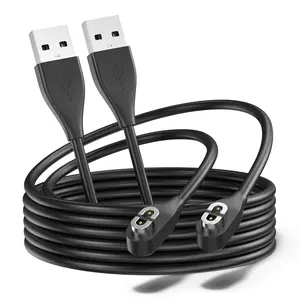 2 Pack Compatible for   ,  Charger Cord Compatible with Aftershokz Aeropex AS800,  OpenRun Pro, OpenRun, OpenRun Mini, OpenComm  Conduction Headphones (2*USB)