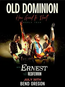 Concert Poster Featuring A Live Rock Band With Guitars On Stage Wall Art