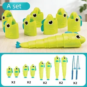 Magnetic Fishing Interactive Toy, Early Education Parent-Child Fun, Stress Relief Tool, Become a Fishing Master, Educational Playset