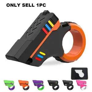 3D Printed Decompression Slider Toy, 1 Count EDC Finger Spinner Toy, Stress Relief Toy for Adults & Teens, Novelty Toys for Gift