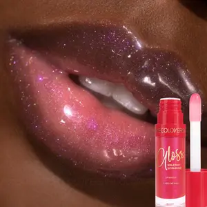 1PC Moisturize Lips Gloss, Give A Glossy Effect, Vivid Color with A Hydrating Moisturizing Shine Suitable for Various Looks