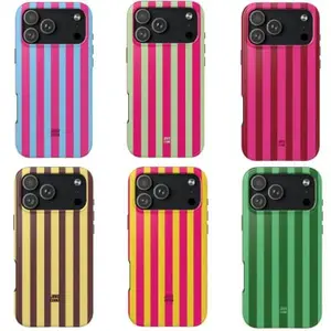 HAY Jimo Corna Bold Stripes Combo #2 Phone Case, Suitable for iPhone 17-11 Pro Max/Plus and  Samsung Galaxy S23-25