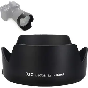 Reversible Lens Hood Shade Protector EW-73D Replacement for Canon RF 28-70mm F2.8 is STM & EF-S 18-135mm F3.5-5.6 is USM (Fits 18-135mm USM Only) & RF 24-105mm F4-7.1 is STM Lens